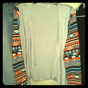 XL Open Front Cardigan Long Sleeve